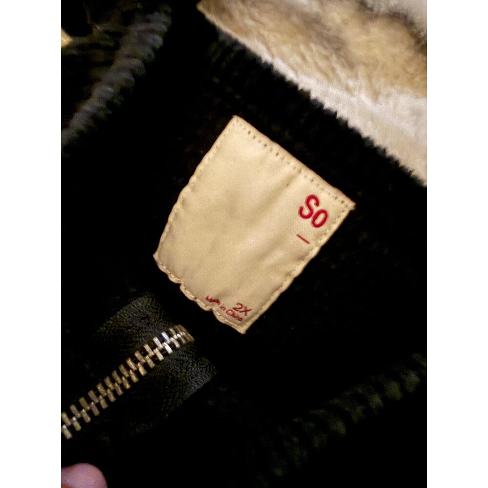 Black Corduroy Dress By So Size 2XL - Picture 4 of 7